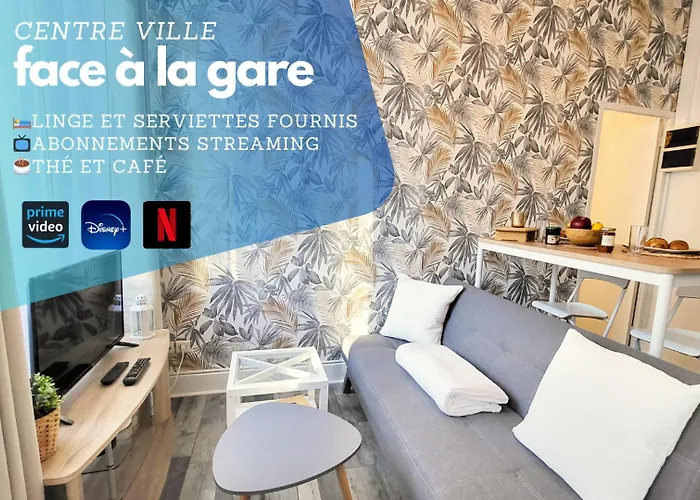 Cosy - En Face De La Gare, Au Centre Apartmán *